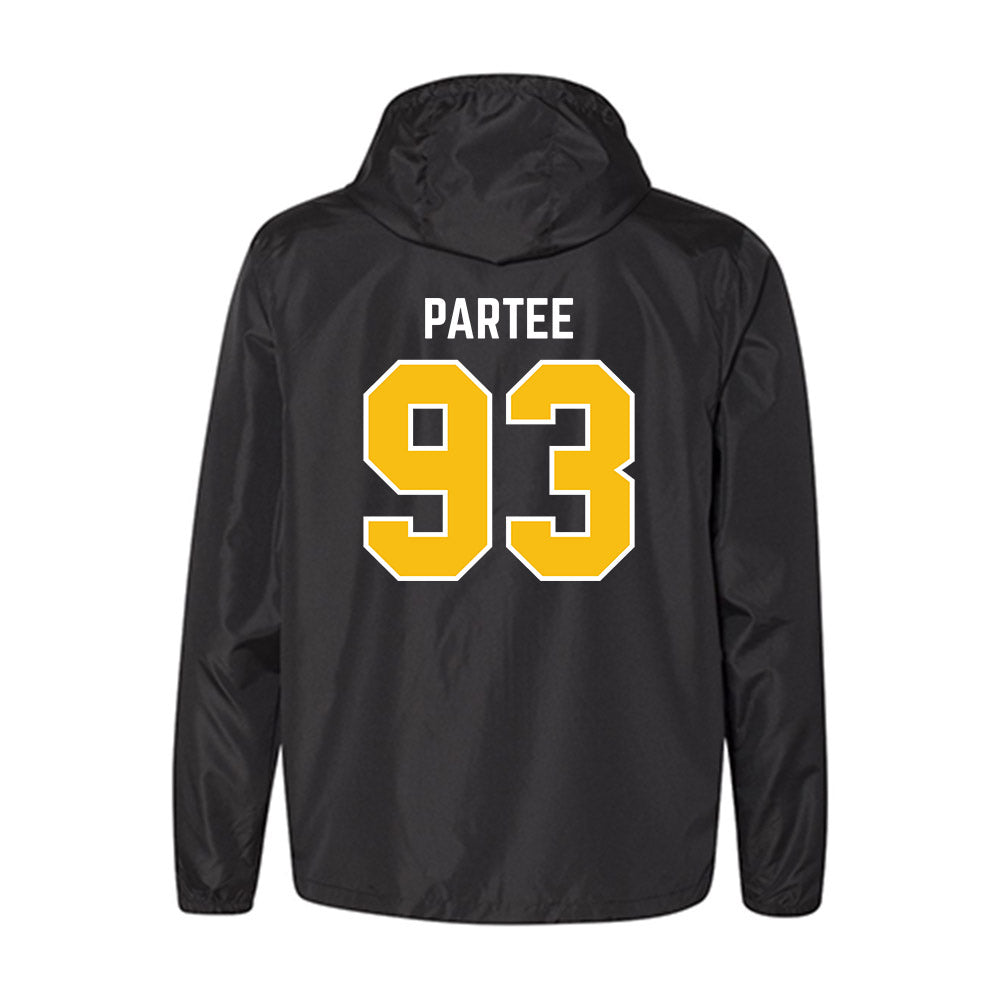 FHSU - NCAA Football : Taderian Partee - Black Windbreaker-1