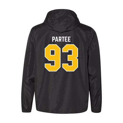 FHSU - NCAA Football : Taderian Partee - Black Windbreaker-1