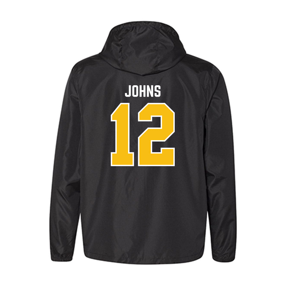 FHSU - NCAA Softball : Gracie Johns - Black Windbreaker-1