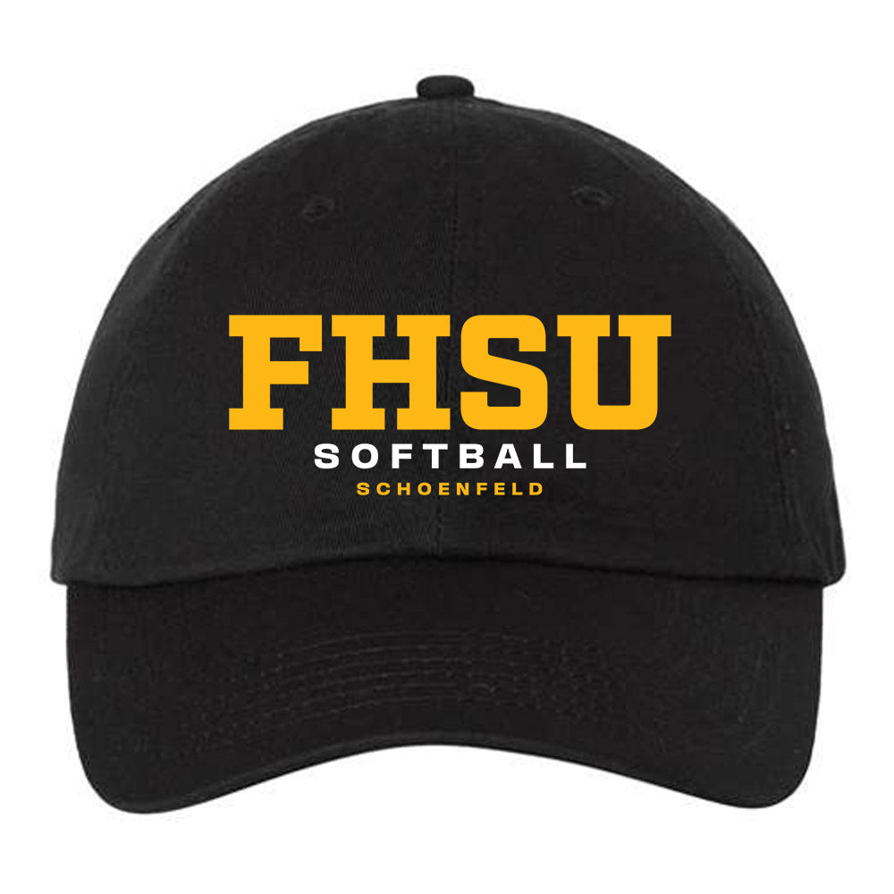 FHSU - NCAA Softball : Kory Schoenfeld - Dad Hat-0