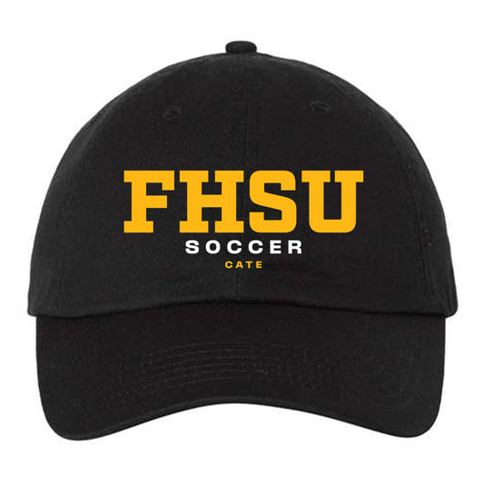 FHSU - NCAA Women's Soccer : Erin Cate - Dad Hat-0