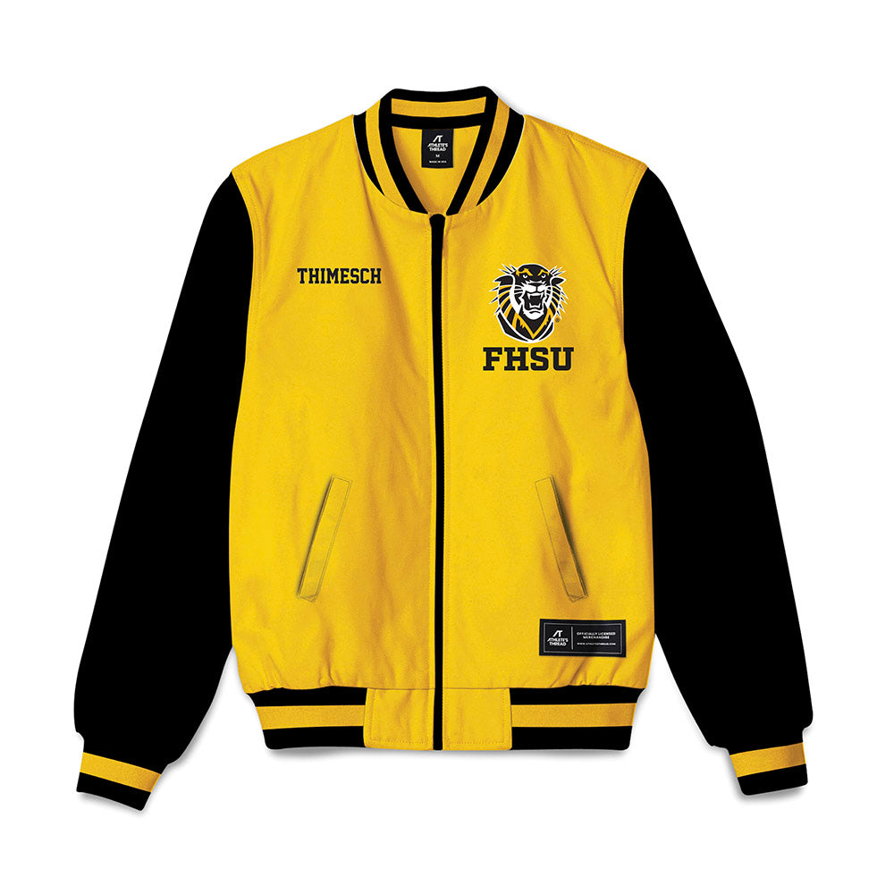FHSU - NCAA Men's Track & Field : Skyler Thimesch - Bomber Jacket-0