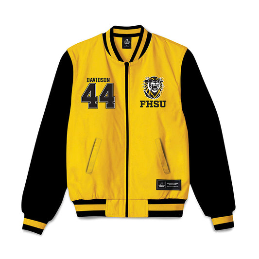 FHSU - NCAA Football : Tristen Davidson - Bomber Jacket-0