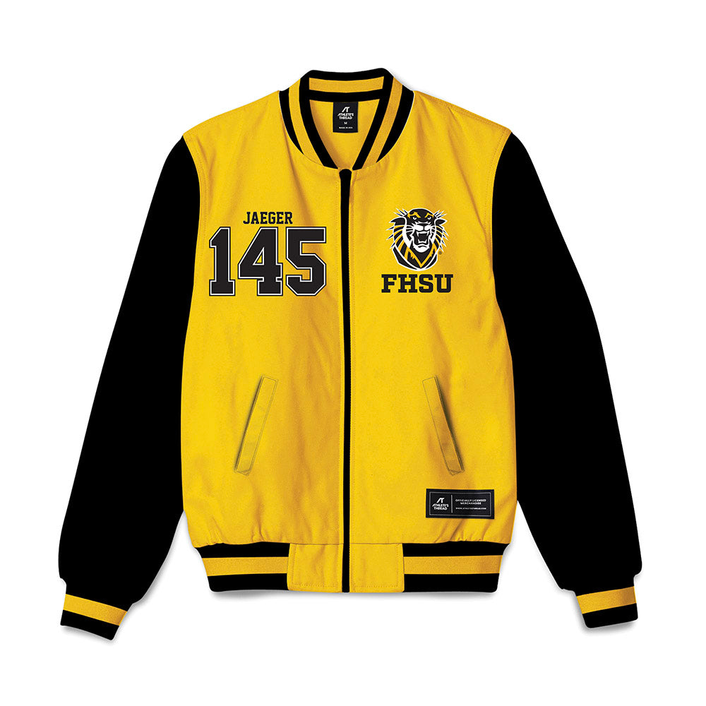 FHSU - NCAA Wrestling : Amanda Jaeger - Bomber Jacket-0