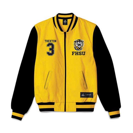 FHSU - NCAA Softball : Paige Thexton - Bomber Jacket-0
