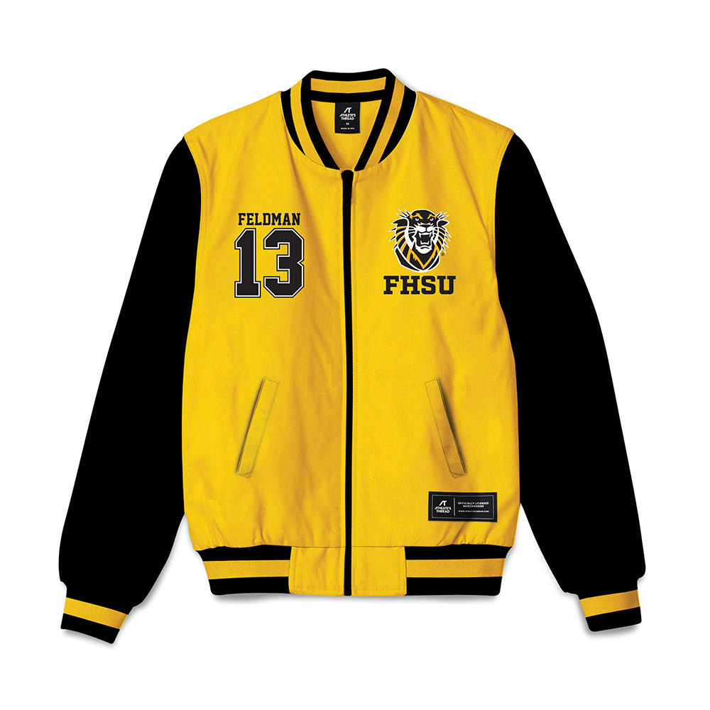 FHSU - NCAA Women's Basketball : Arika Feldman - Bomber Jacket-0