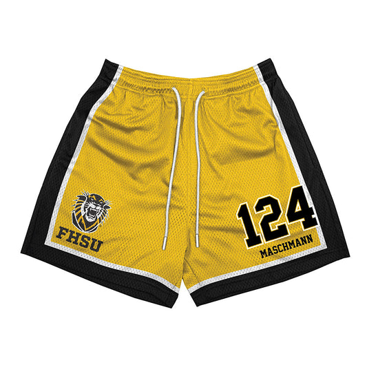 FHSU - NCAA Wrestling : Morgan Maschmann - Shorts-0