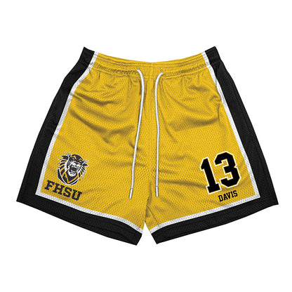 FHSU - NCAA Women's Basketball : TiAna Davis - Shorts-0