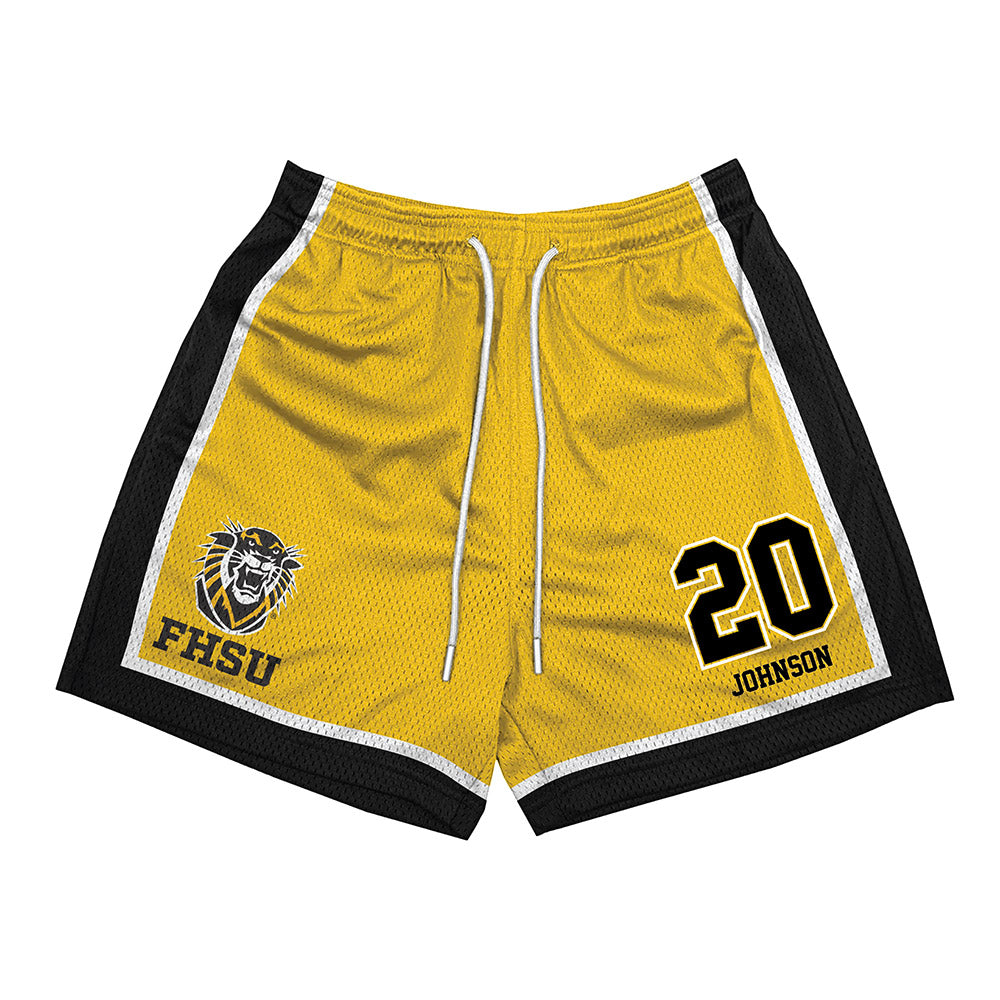 FHSU - NCAA Men's Basketball : Ben Johnson - Shorts-0