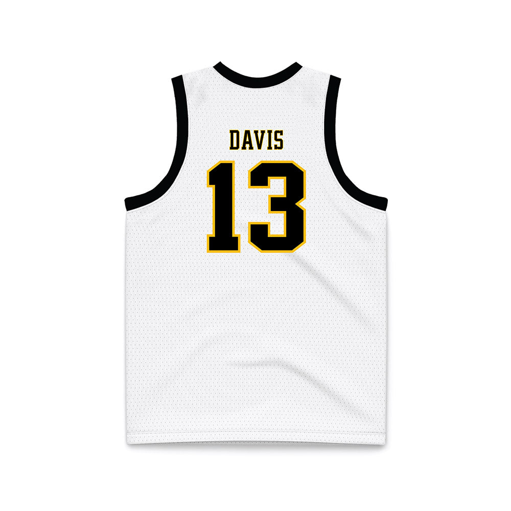 FHSU - NCAA Women's Basketball : TiAna Davis - White Basketball Jersey-1