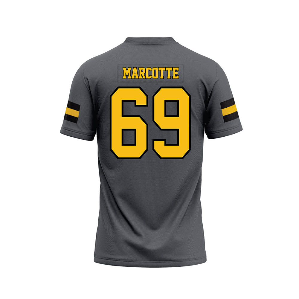 FHSU - NCAA Football : Maddox Marcotte - Grey Football Jersey-1
