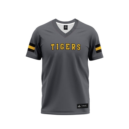 FHSU - NCAA Football : Isaac Martin - Grey Football Jersey-0