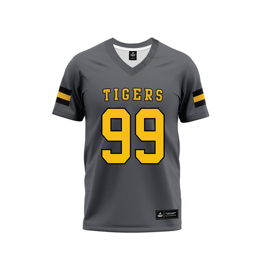 FHSU - NCAA Football : Nicholas Royal - Grey Football Jersey-0