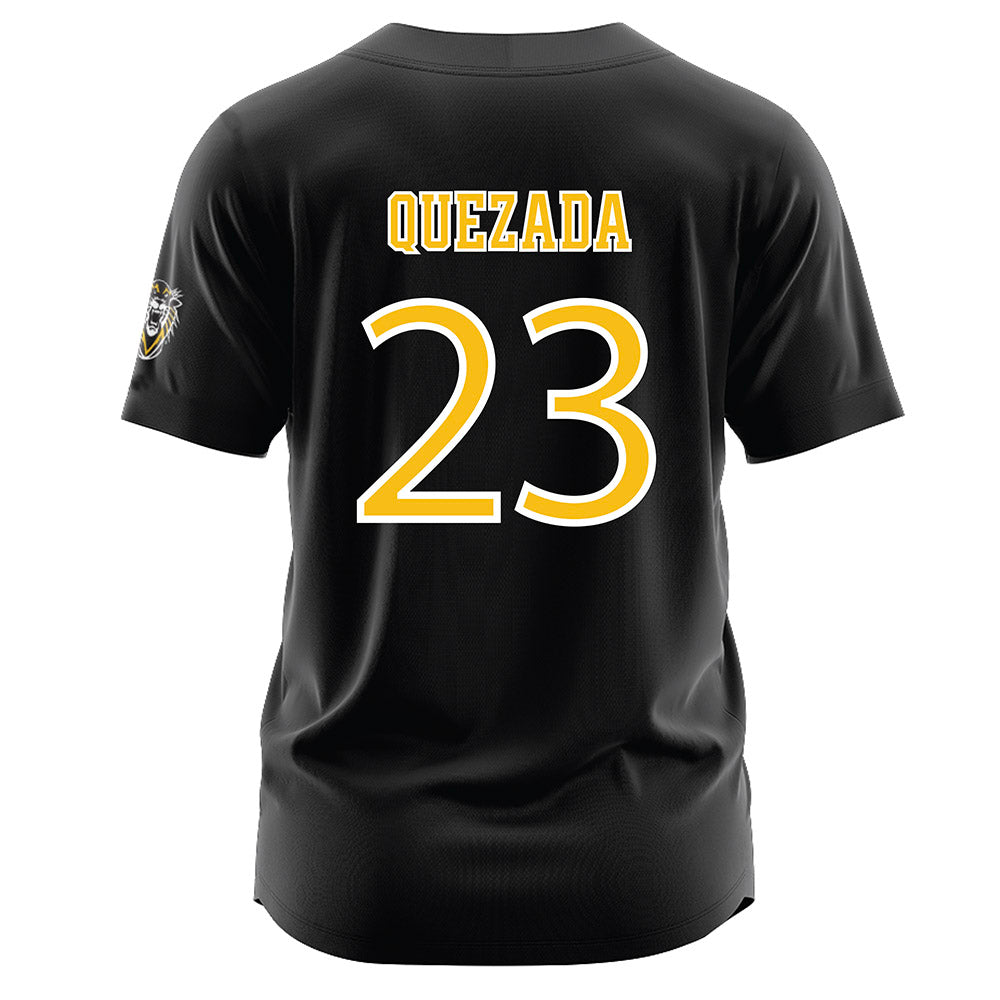 FHSU - NCAA Softball : Evangeline Quezada - Black Jersey-1