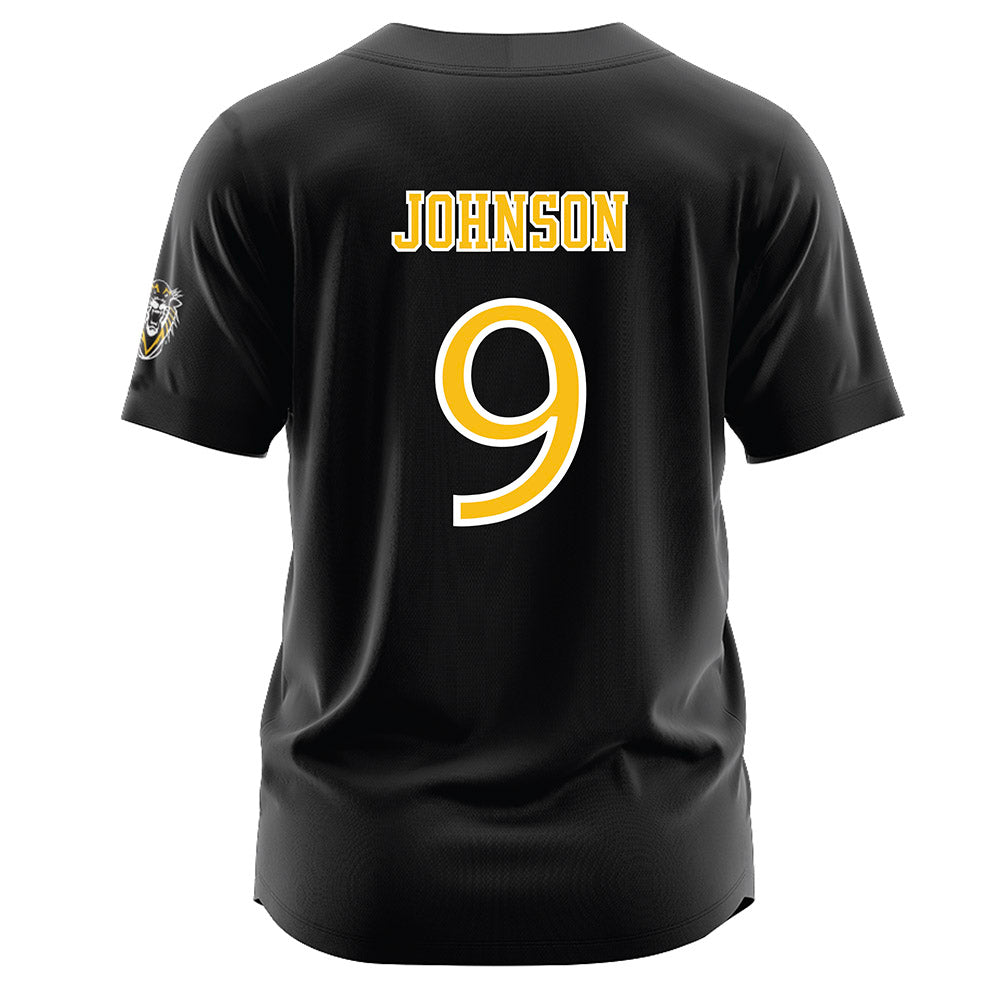 FHSU - NCAA Softball : Korryn Johnson - Black Jersey-1