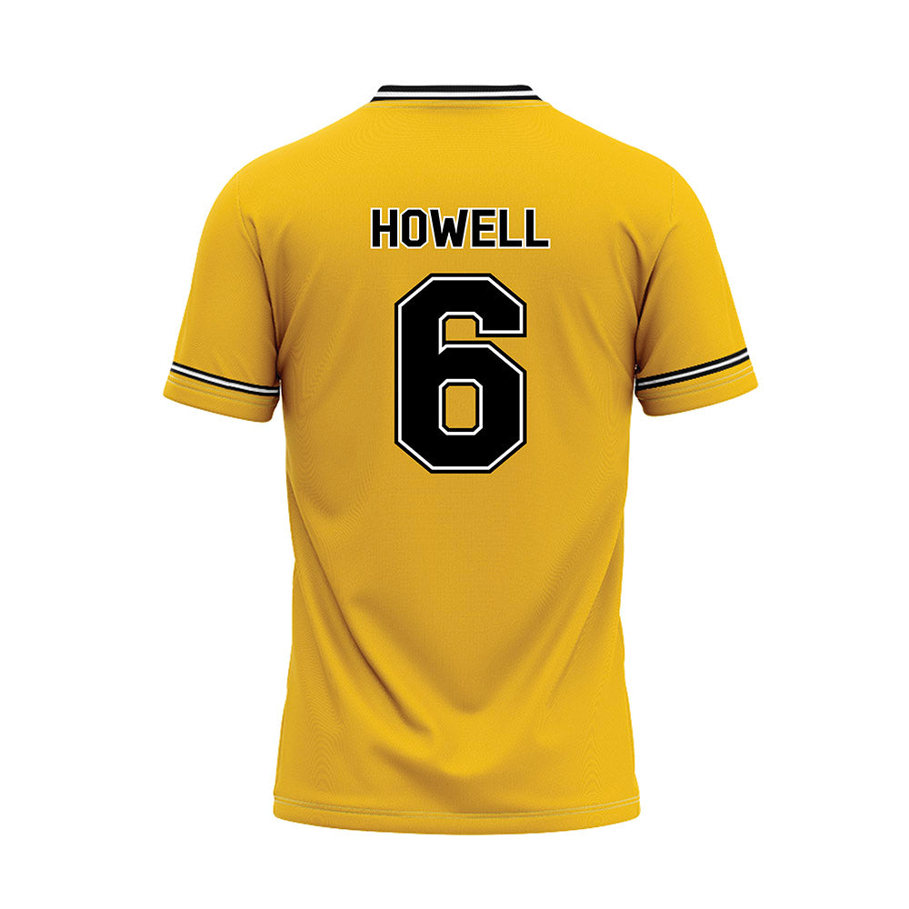 FHSU - NCAA Baseball : Cooper Howell - Yellow Baseball Jersey-1