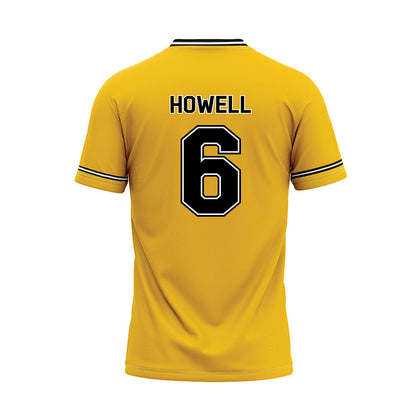 FHSU - NCAA Baseball : Cooper Howell - Yellow Baseball Jersey-1