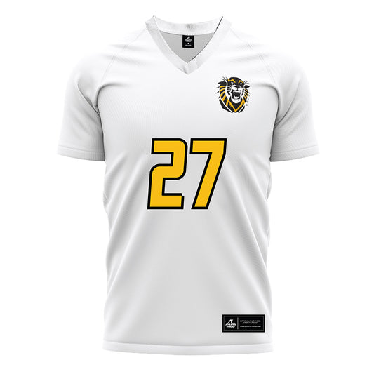 FHSU - NCAA Women's Soccer : Olivia Mouw - White Soccer Jersey-0