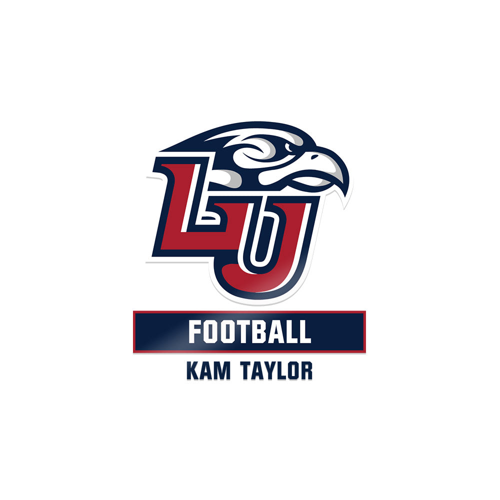 Liberty - NCAA Football : Kam Taylor - Sticker-0