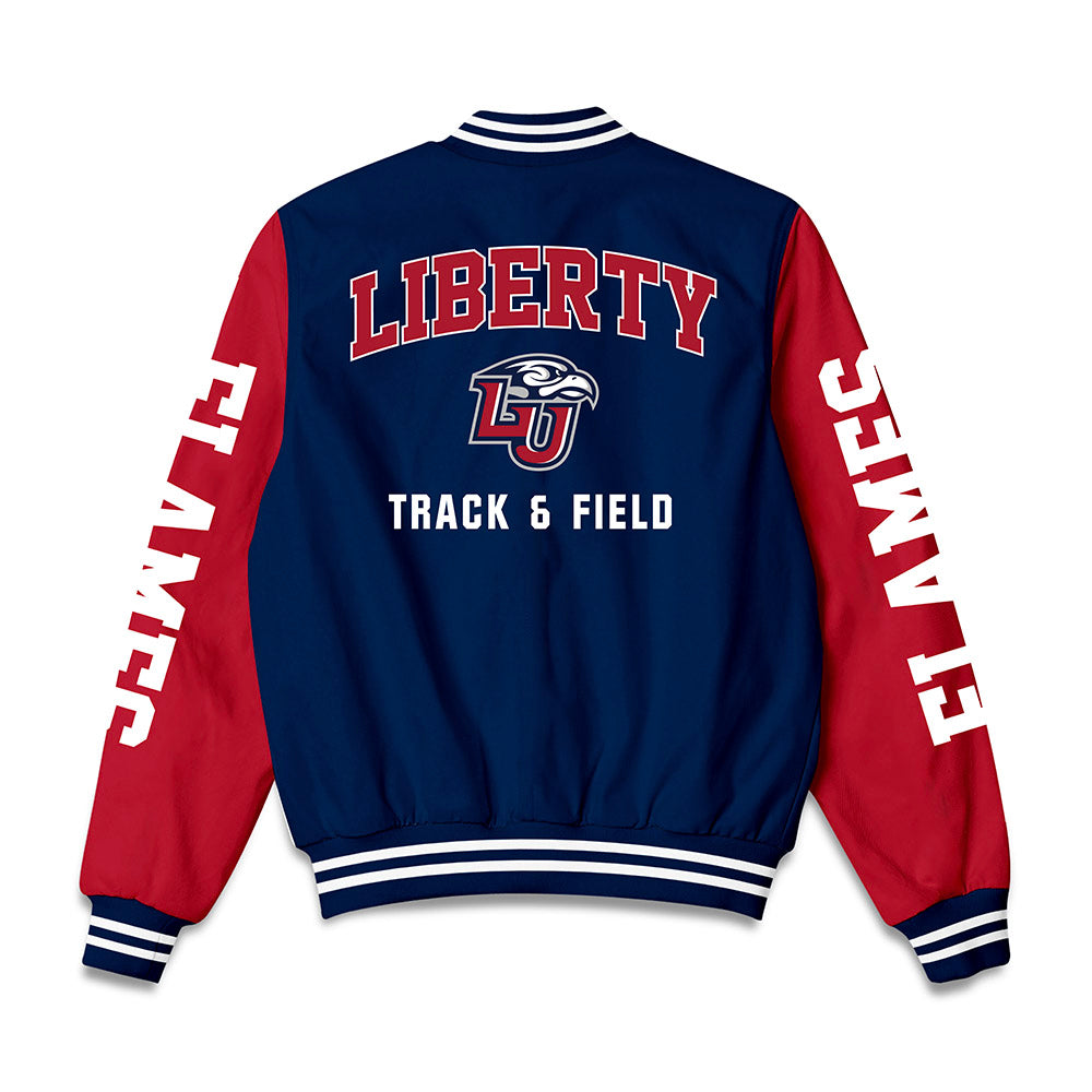 Liberty - NCAA Women's Track & Field : Kona Moore - Bomber Jacket-1