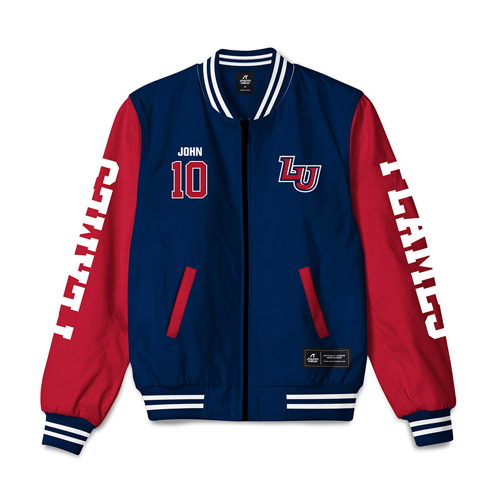 Liberty - NCAA Men's Soccer : Elijah John - Bomber Jacket-0
