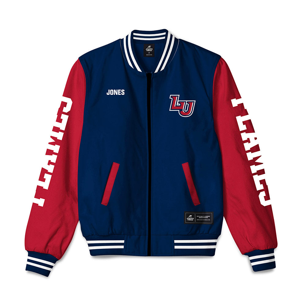 Liberty - NCAA Men's Track & Field : Riley Jones - Bomber Jacket-0