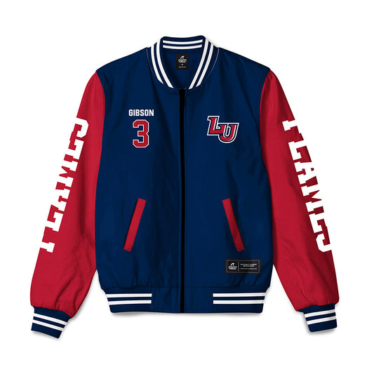 Liberty - NCAA Baseball : Riley Gibson - Bomber Jacket-0