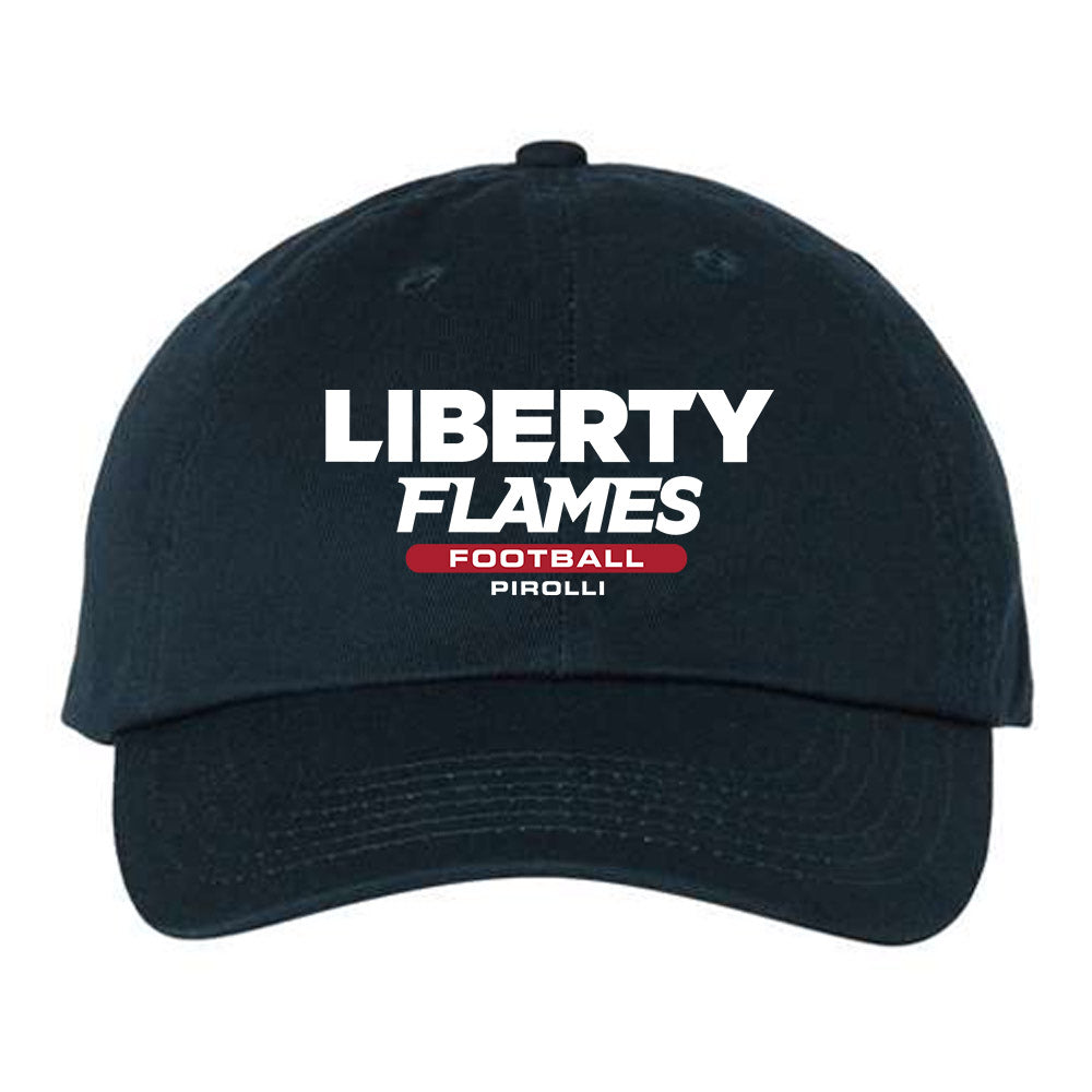 Liberty - NCAA Football : Nathan Pirolli - Dad Hat-0