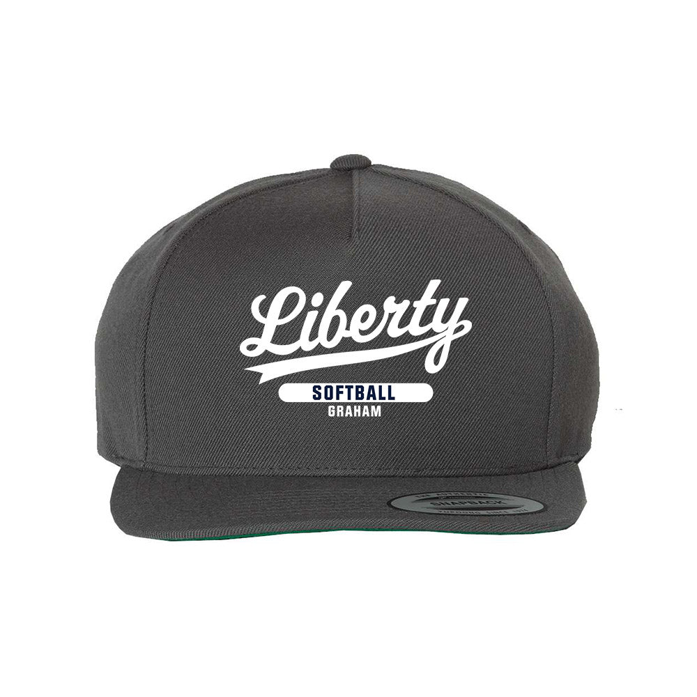 Liberty - NCAA Softball : Audrey Graham - Snapback Hat-0