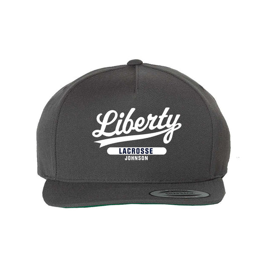 Liberty - NCAA Women's Lacrosse : Ashlee Johnson - Snapback Hat-0
