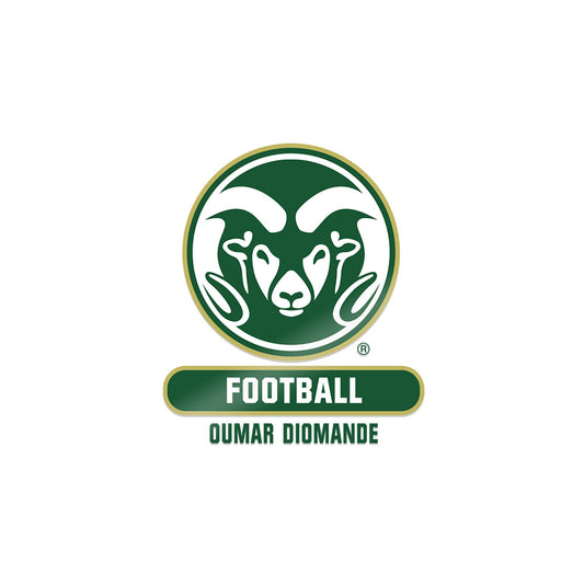 Colorado State - NCAA Football : Oumar Diomande - Sticker-0