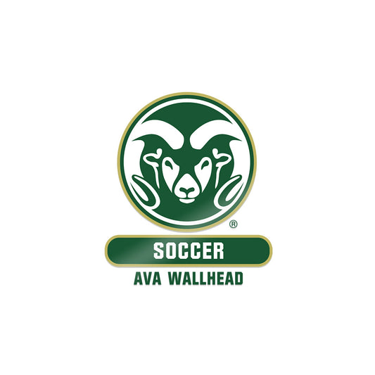 Colorado State - NCAA Women's Soccer : Ava Wallhead - Sticker-0