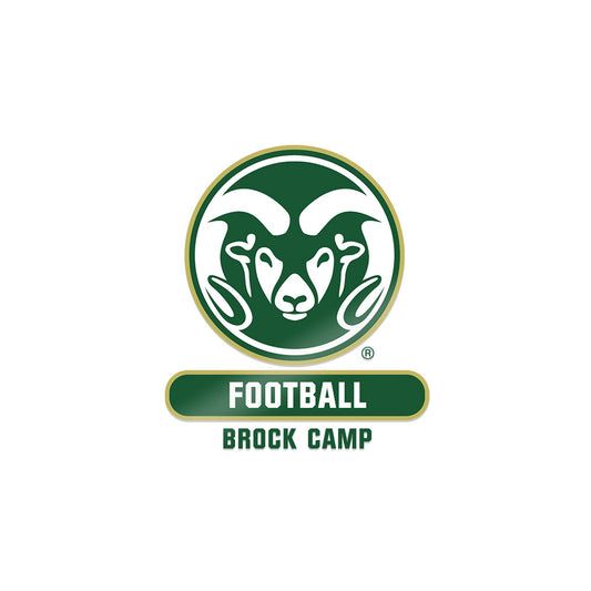Colorado State - NCAA Football : Brock Camp - Sticker-0