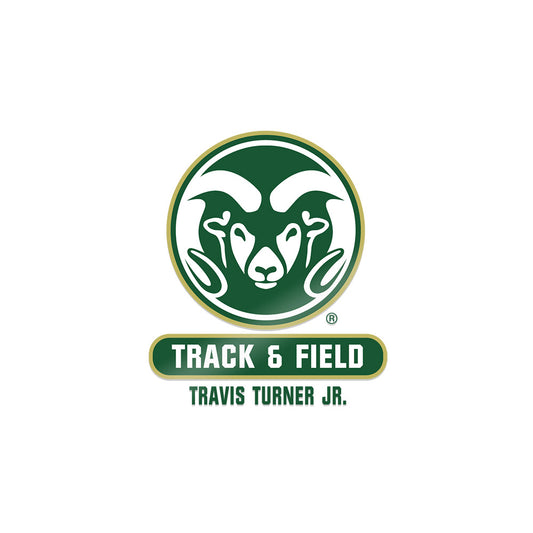 Colorado State - NCAA Men's Track & Field : Travis Turner Jr. - Sticker-0