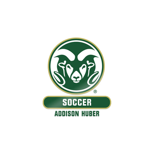 Colorado State - NCAA Women's Soccer : Addison Huber - Sticker-0