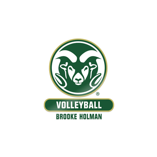 Colorado State - NCAA Women's Volleyball : Brooke Holman - Sticker-0