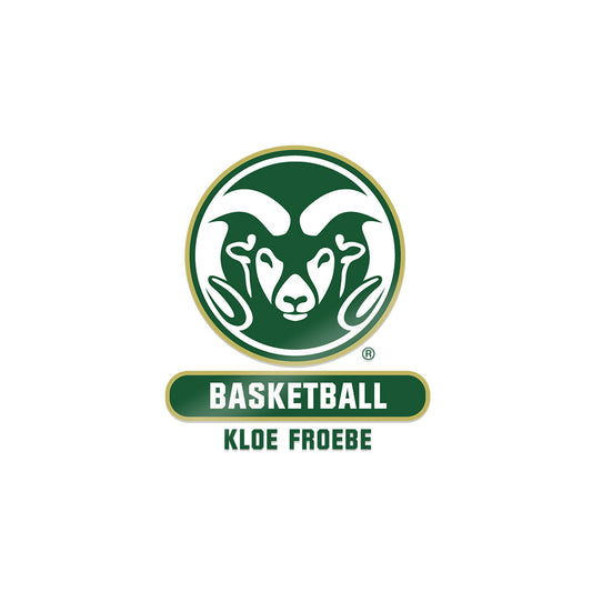 Colorado State - NCAA Women's Basketball : Kloe Froebe - Sticker-0