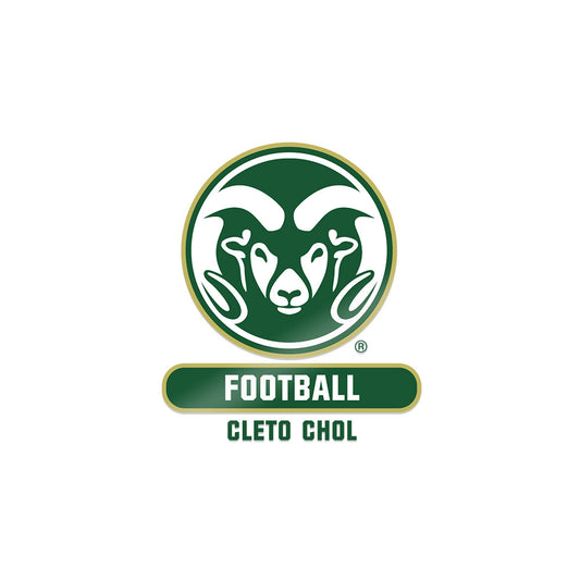 Colorado State - NCAA Football : Cleto Chol - Sticker-0