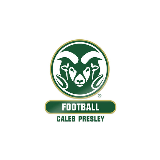 Colorado State - NCAA Football : Caleb Presley - Sticker-0