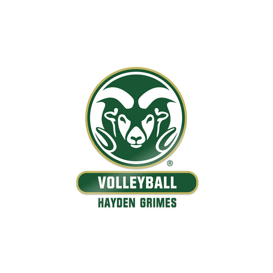 Colorado State - NCAA Women's Volleyball : Hayden Grimes - Sticker-0