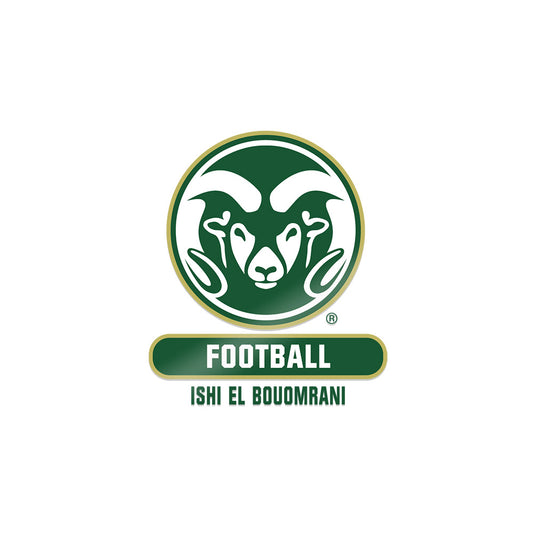 Colorado State - NCAA Football : Ishi El Bouomrani - Sticker-0