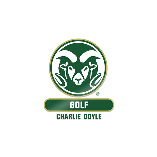 Colorado State - NCAA Men's Golf : Charlie Doyle - Sticker-0