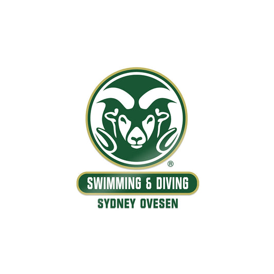 Colorado State - NCAA Women's Swimming & Diving : Sydney Ovesen - Sticker-0