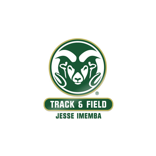 Colorado State - NCAA Men's Track & Field : Jesse Imemba - Sticker-0