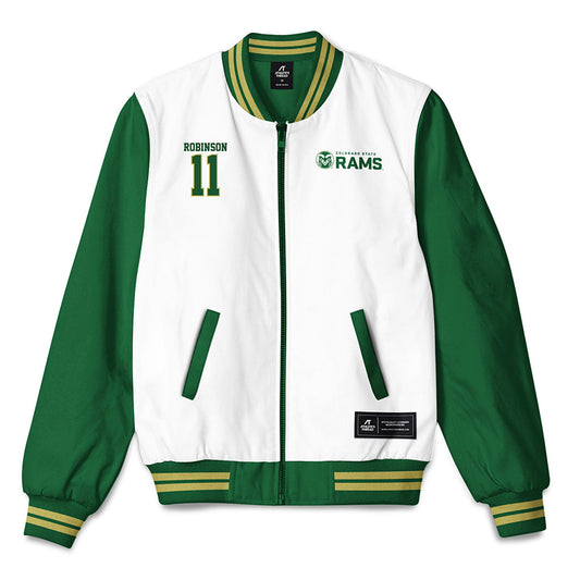 Colorado State - NCAA Football : Durell Robinson - Bomber Jacket-0