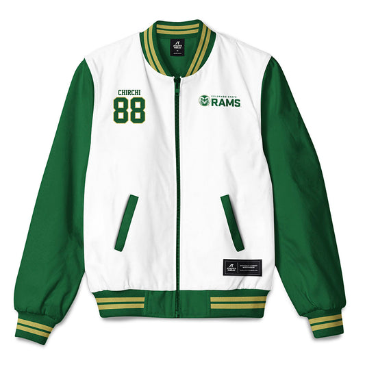 Colorado State - NCAA Football : Nader Chirchi - Bomber Jacket-0