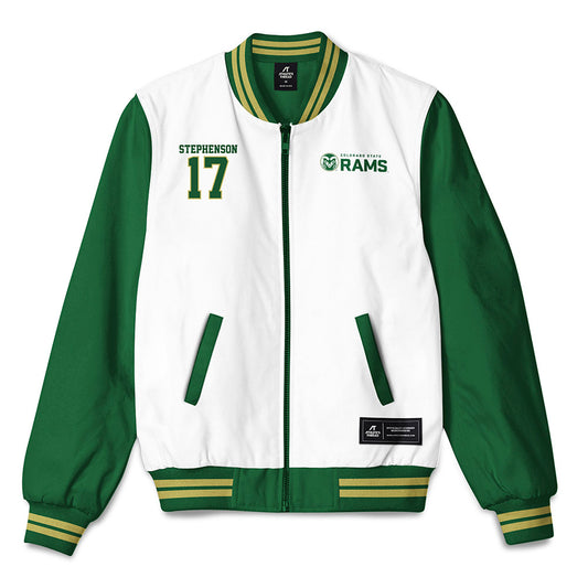 Colorado State - NCAA Women's Volleyball : Sophie Stephenson - Bomber Jacket-0