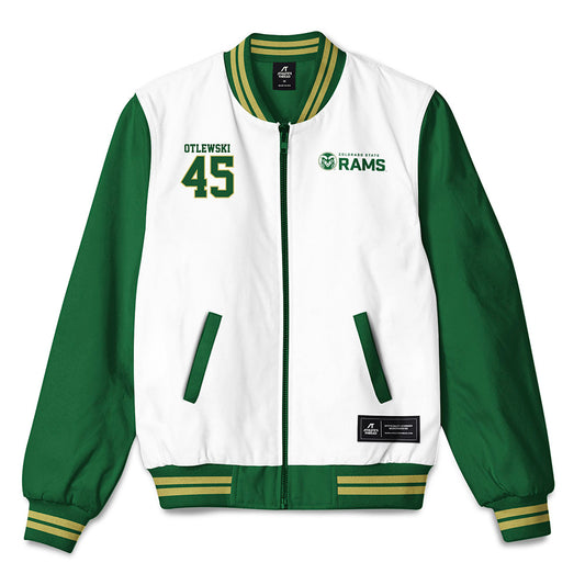 Colorado State - NCAA Football : Caleb Otlewski - Bomber Jacket-0