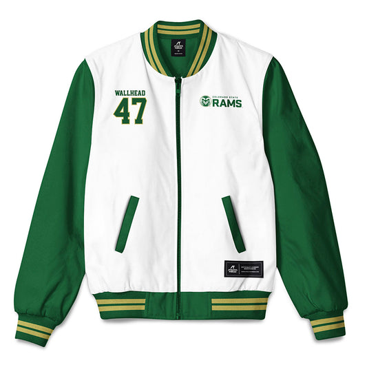 Colorado State - NCAA Women's Soccer : Ava Wallhead - Bomber Jacket-0