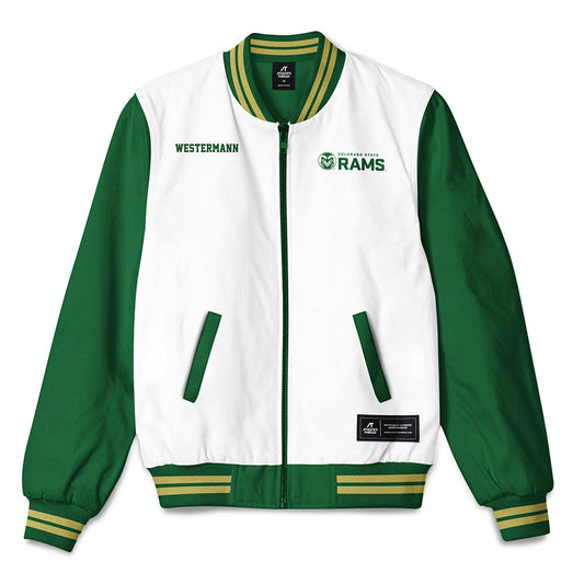 Colorado State - NCAA Men's Cross Country : Parker Westermann - Bomber Jacket-0
